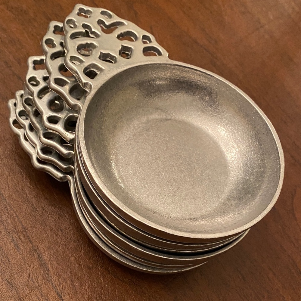 Wilton Armetale Pewter Small Porringer Bowls